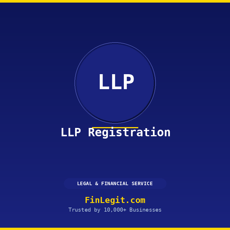 Limited Liability Partnership (LLP) Registration in India by FinLegit