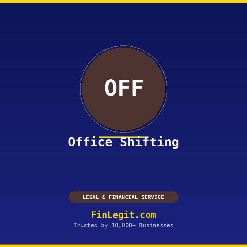 Registered Office Shifting within same city — MCA compliance by FinLegit