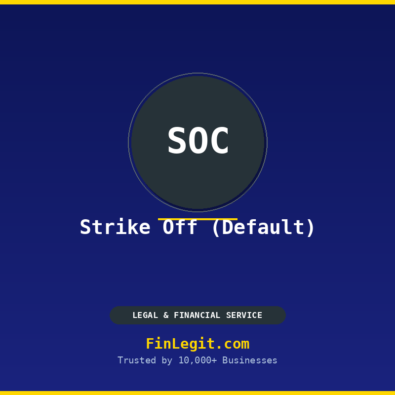 Strike Off defaulting company via MCA by FinLegit