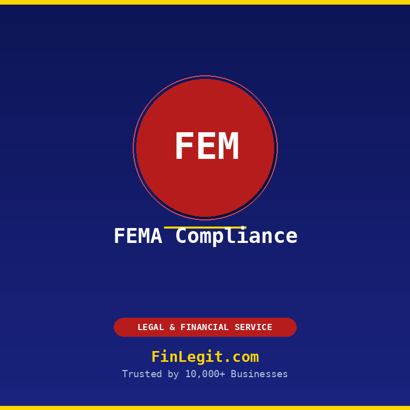 FEMA Compliance — FDI, ODI, ECB RBI reporting service by FinLegit