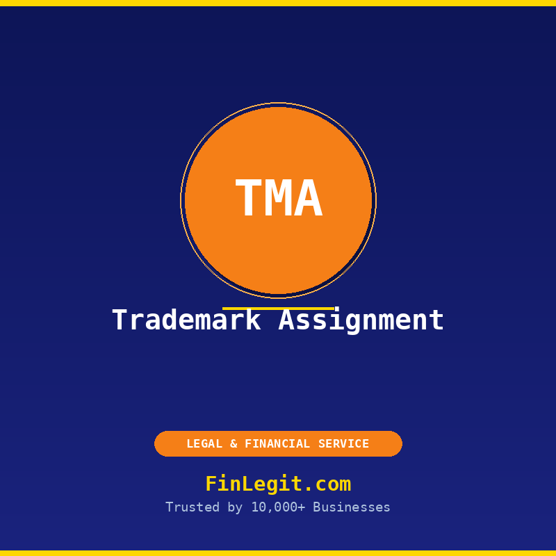Trademark Assignment (TM-P) service by FinLegit — transfer trademark ownership in India